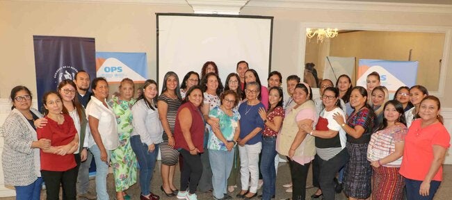 Taller de genero en Guatemala