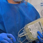 Bolsa de plasma con controles para asegurar calidad