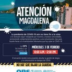 Tarjeta invitacion Taller Covid Magdalena