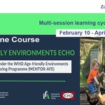 Age friendly cities and communities course