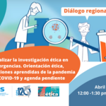  Catalizar la investigación ética en emergencias