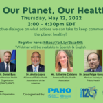 our planet our health