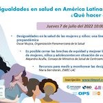Desigualdades en salud en América Latina y el Caribe