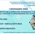 Cubierta del anuncio del seminario