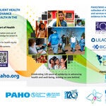 Banner PAHO stand in Bogota
