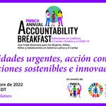 Desayuno anual de rendición de cuentas de PMNCH