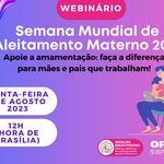 invitación webinar lactancia materna 2023