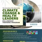 Flyer Climate Change and Health Leaders Fellowship Program