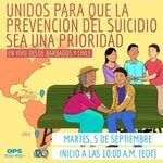 Unidos para que la prevención del suicidio sea una prioridad: evento regional