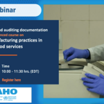Quality system and auditing documentation - Advanced course on Good manufacturing practices in blood services