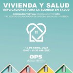Cartel evento Vivienda y Salud
