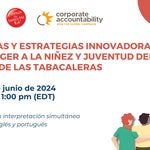 invitación control de tabaco webinar