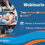 Webinario Las normas de ortoprotésica de la OMS