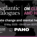 Transatlantic dialogue on climate change and mental health