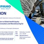 From Local Production to Global Health Equity: Financing Regional Innovation and Manufacturing for Resilient Systems