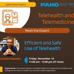 Meet the expert: Efficient and Safe Use of Telehealth