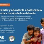 Niños sonriendo - Seminario virtual: Comprender y abordar la adolescencia temprana a través de la evidencia - Por qué el Estudio Global sobre la Adolescencia Temprana (GEAS) es importante para la salud, el bienestar y el desarrollo de los adolescentes jóvenes 