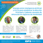  Sinergia entre Inteligencia Artificial y CIE-11 para establecer la Afección Principal y Cadenas causales de defunción en registros de morbilidad