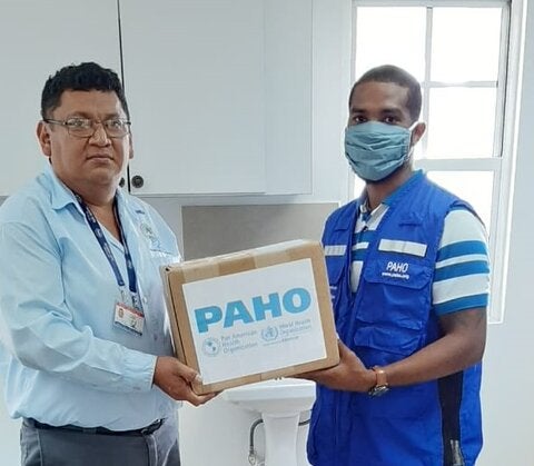 Donation of Swabs to Central Medical Lab