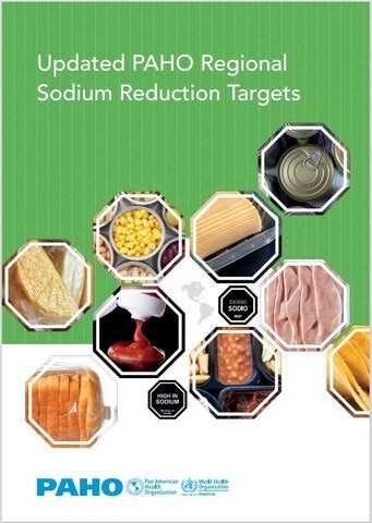 Updated PAHO Regional Sodium Reduction Targets