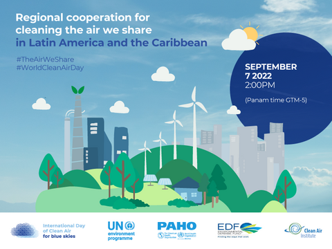 Virtual event: Regional cooperation for cleaning the air we share in Latin America and the Caribbean