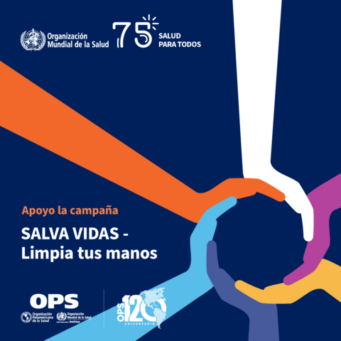 Día mundial de la higiene de las manos 2023 - tarjeta para redes sociales 1