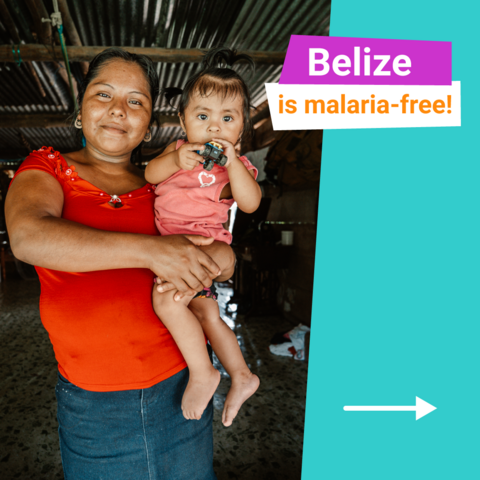 Carrusel for social media - Belize's malaria-free