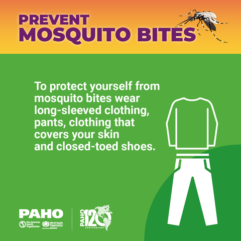 Prevent mosquito bites - Clothes