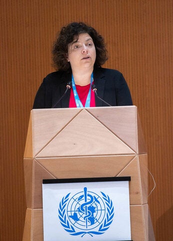 Minister of Health of Argentina, Carla Vizzotti