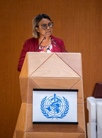 Deputy Minister of Health of Panama, Ivette Berrío