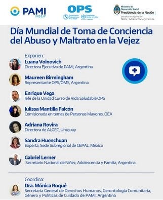 Día Mundial de toma de conciencia del abuso y el maltrato en la vejez