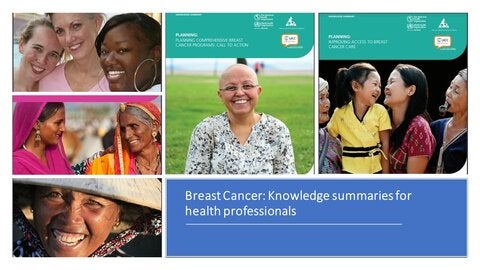 Knowledge summaries for health professionals