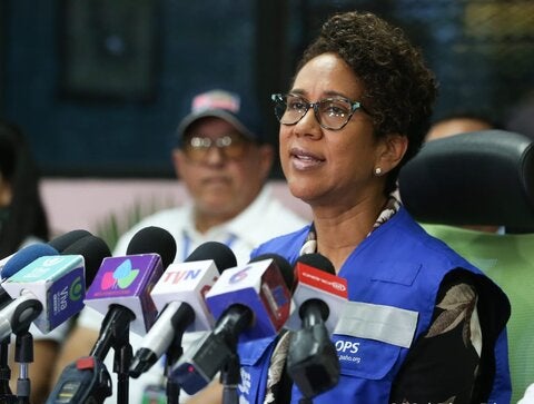 Representante de OPS/OMS – Ing. Ana Solis-Ortega Treasure