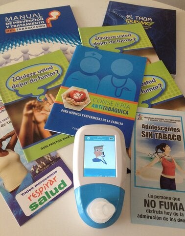 Materiales de apoyo para dejar de fumar