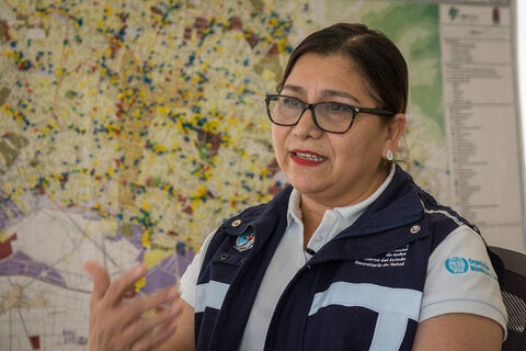 Dra Guadalupe Verduzco, responsable del Observatorio Estatal de León