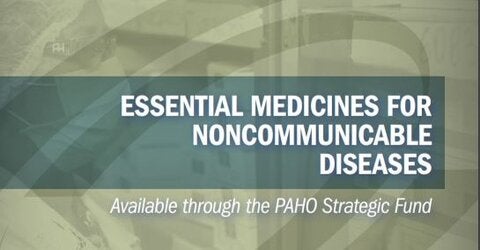 Médicaments essentiels pour les maladies non transmissibles disponibles dans le Fonds stratégique de l’OPS