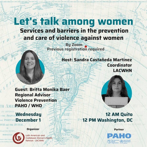 Tarjeta anunciando el FB live