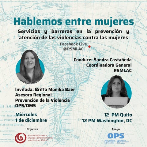 Tarjeta anunciando el FB live