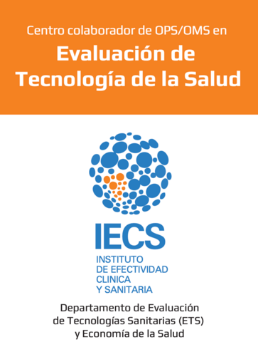 Centro colaborador de OPS/OMS en Evaluación de Tecnología de la Salud - IECS