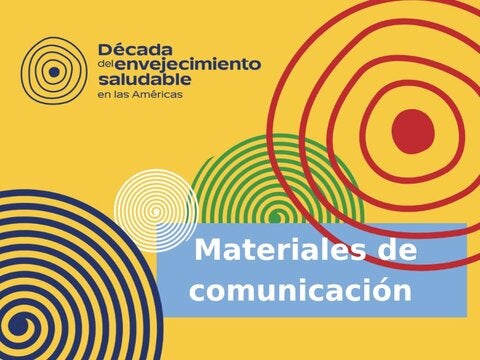 materiales comunicacion decada