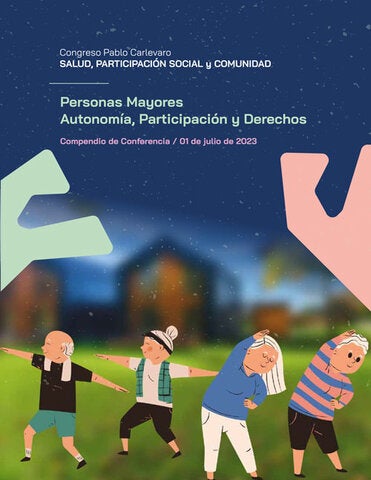 Personas Mayores Autonomía, Participación y Derechos