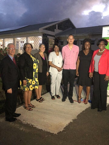 Inauguration ceremony at the Princess Alice Hospital