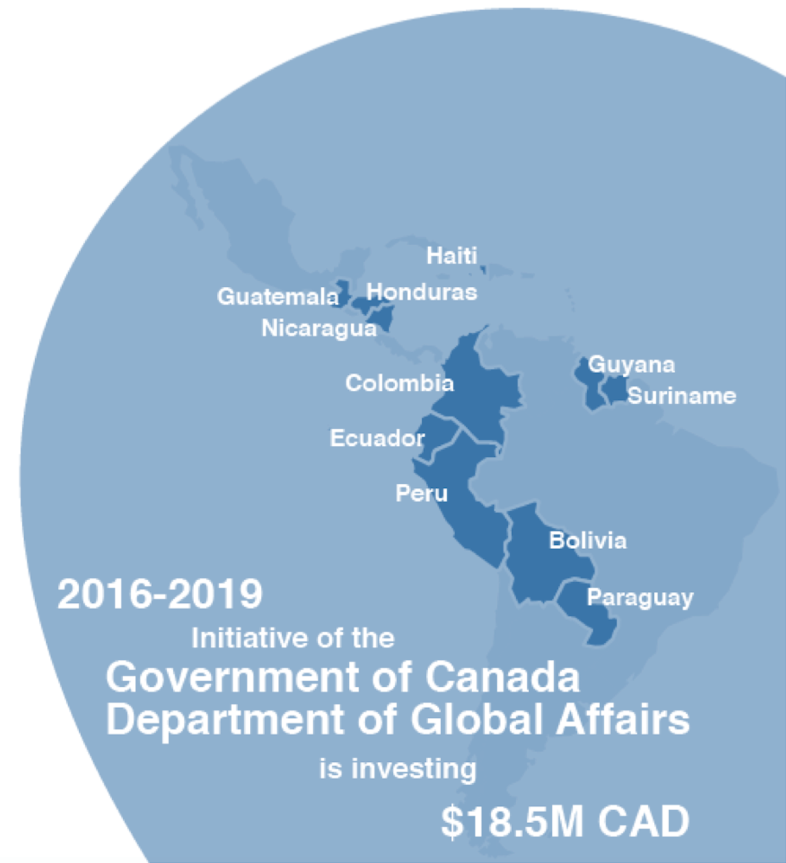 participating countries map