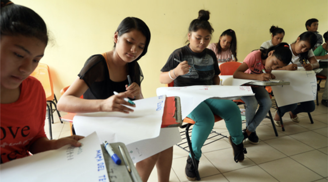 youth participating in the program