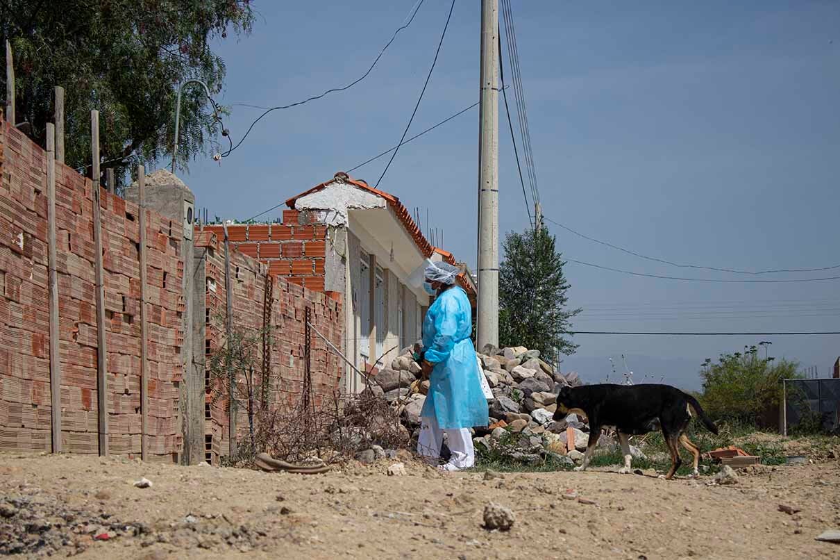 Vacunando en Tarija