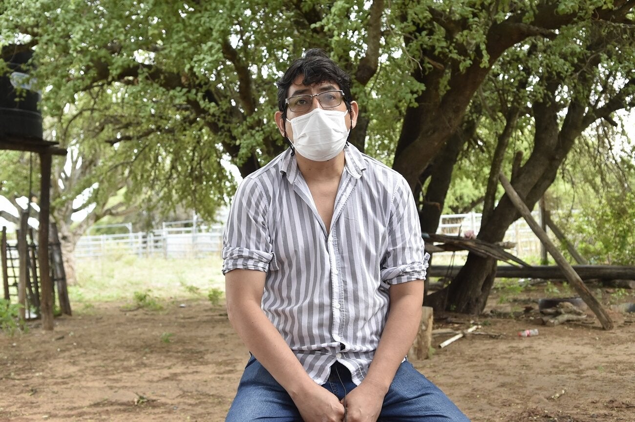 Enzo Romero, referente de Fundapaz