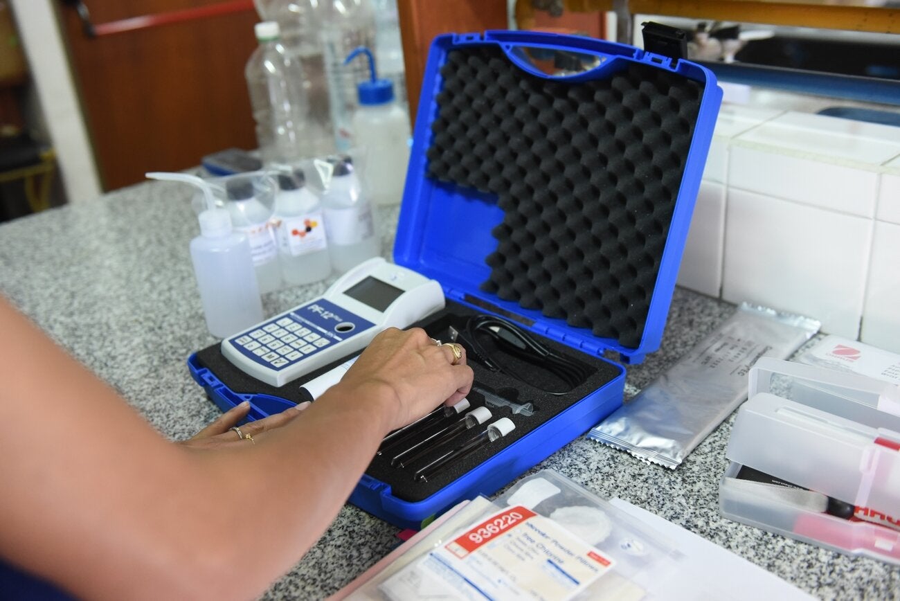 Equipamiento donado por OPS a las estaciones de monitoreo