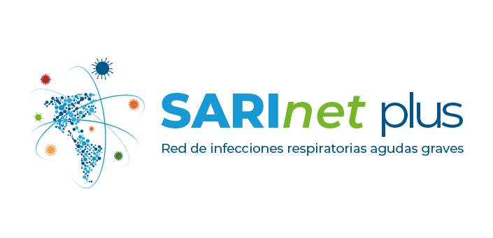 Logo SARInet plus. Red de infecciones respiratorias agudas graves