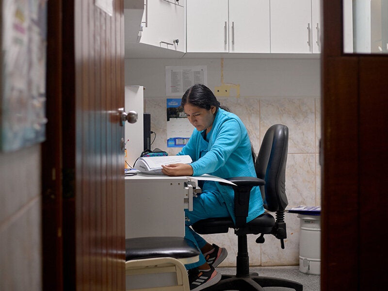 evaluando información sanitaria