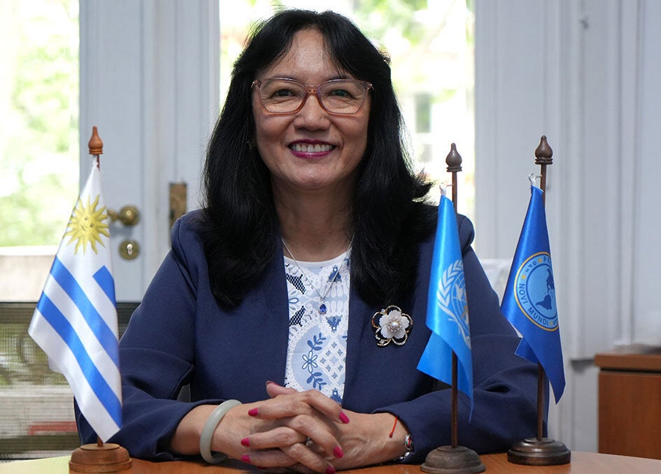 representante en Uruguay, Caroline Chang